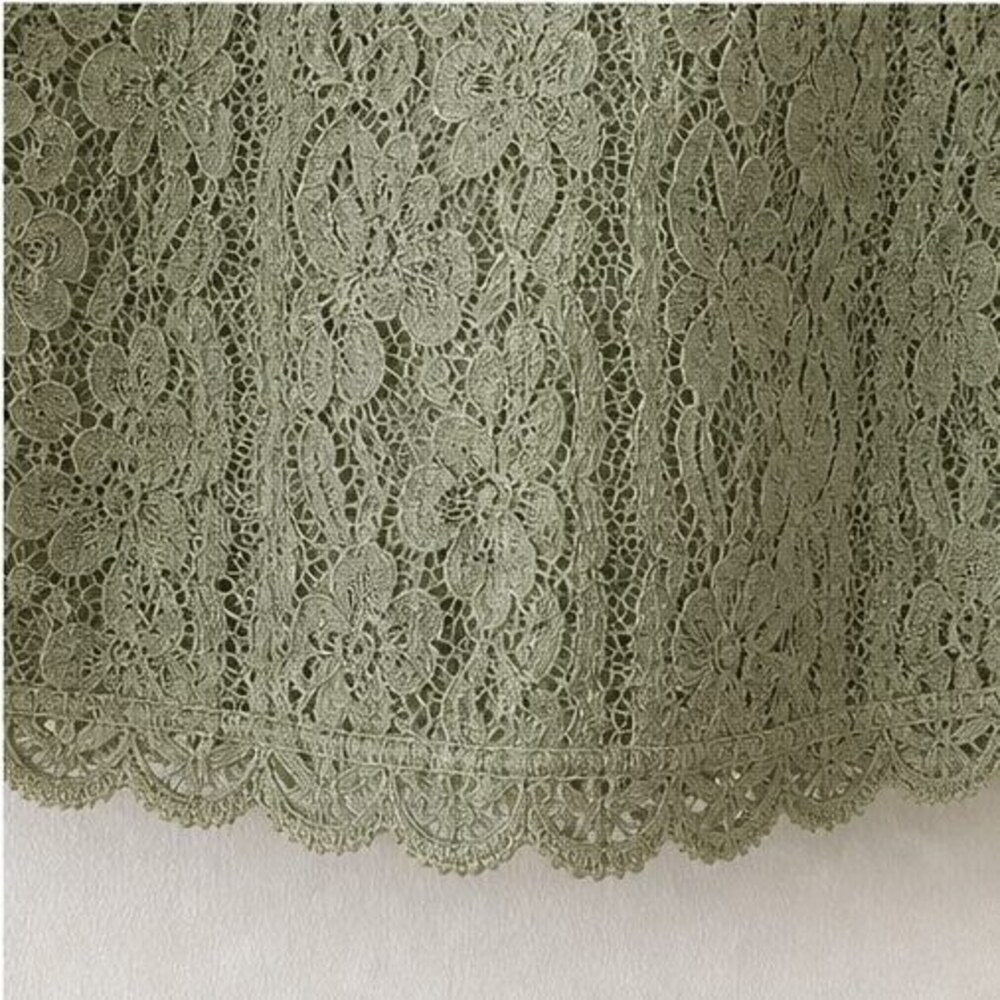 Sage Ruffle Blouse - Picture 6 of 6